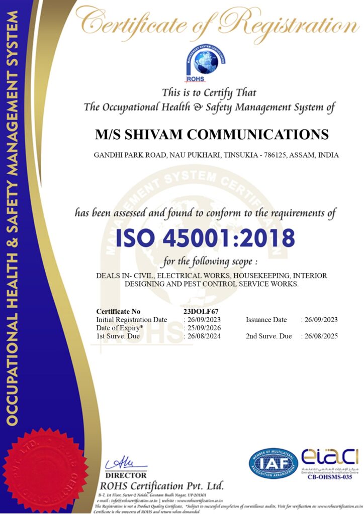 shivam communications legal documents